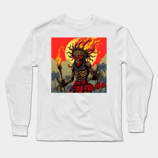 JUMBIE – FULL COLOUR – FETERS AND LIMERS – CARIBBEAN FOLKLORE EVENT DJ GEAR Long Sleeve T-Shirt